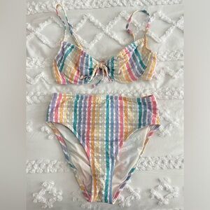 J. Crew High Waisted Swimsuit